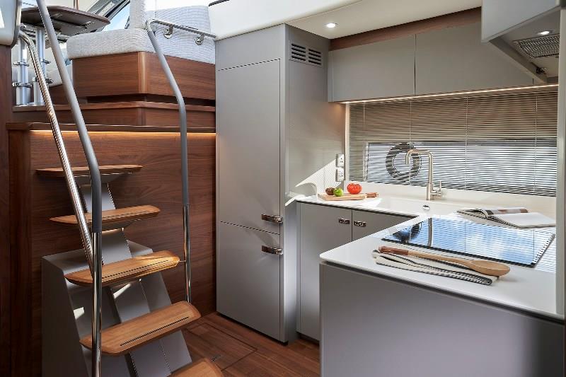 Princess V50 - Galley photo copyright Princess Yachts taken at  and featuring the Power boat class
