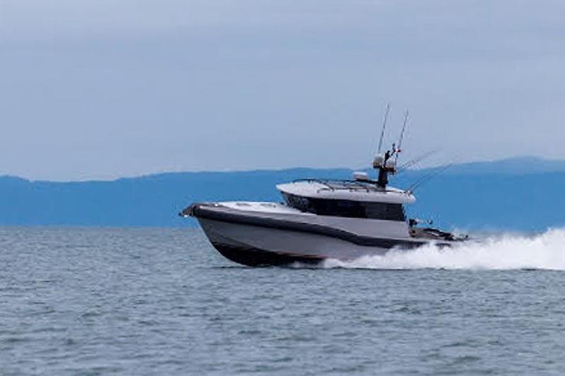 Underway with the tactical Adventure 44 photo copyright Tactical Custom Boats taken at  and featuring the Power boat class