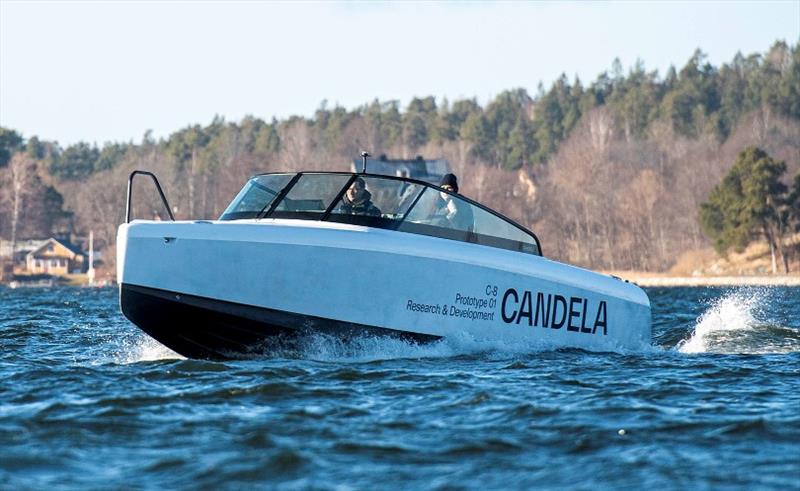 Candela C-8 first flight photo copyright Candela taken at  and featuring the Power boat class