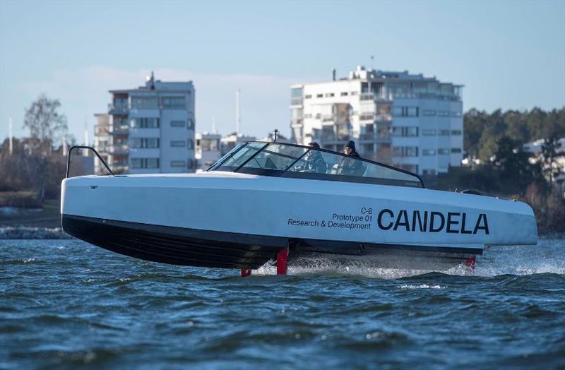 Candela C-8 first flight photo copyright Candela taken at  and featuring the Power boat class