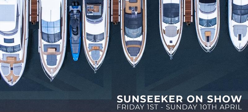 Sunseeker on show  photo copyright Harry Tiger, Tiger Co taken at  and featuring the Power boat class