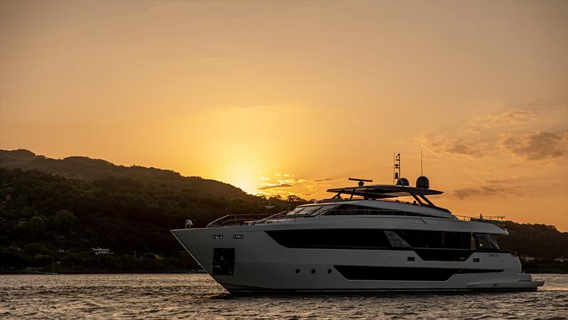 Ferretti Yachts 1000 photo copyright Ferretti Yachts taken at  and featuring the Power boat class
