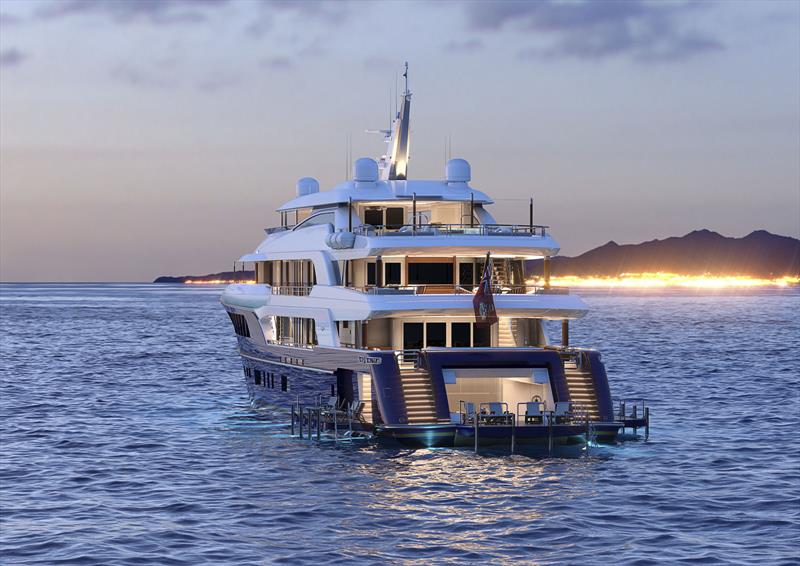 Burger 214' Tri-Deck Motor Yacht photo copyright Burger Boat Company taken at  and featuring the Power boat class