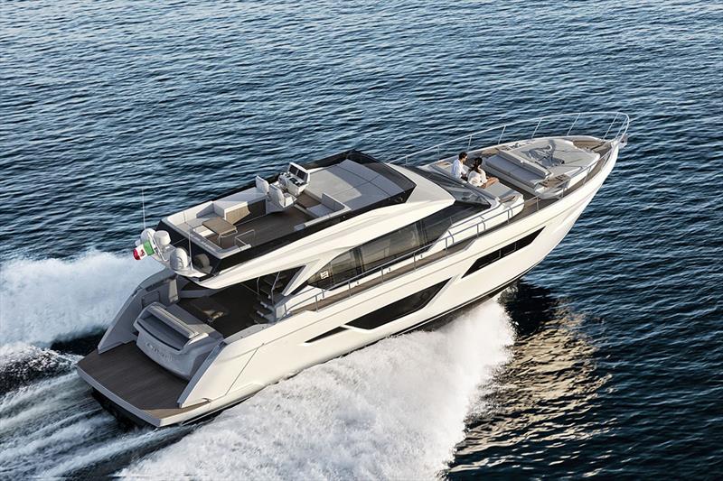 Ferretti Yachts 580 project photo copyright Ferretti Yachts taken at  and featuring the Power boat class
