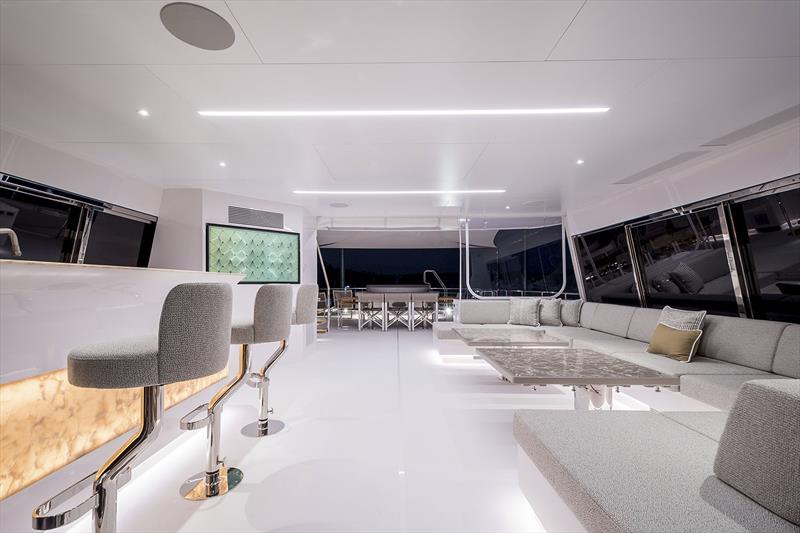 FD102 Hull 23 - bridge deck photo copyright Horizon Yachts taken at  and featuring the Power boat class