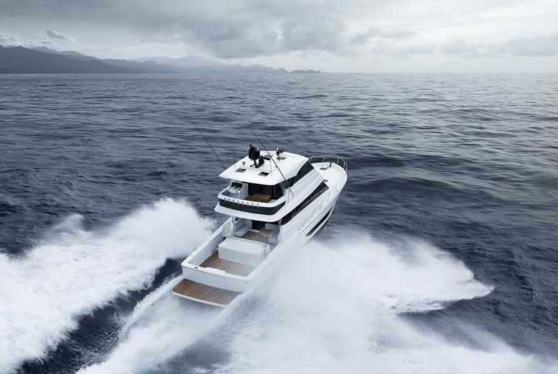 Offshore fishing or cruising with the new M600 photo copyright Maritimo taken at  and featuring the Power boat class