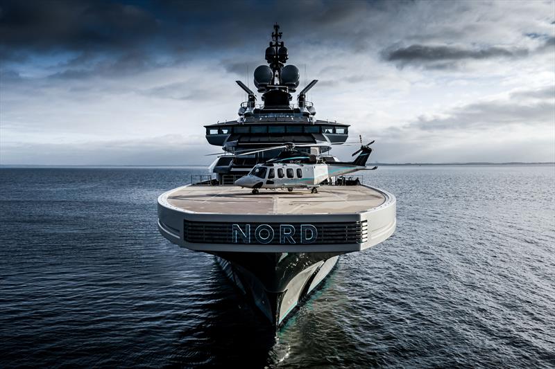 Lurssen MY Nord photo copyright Tom Van Oossanen taken at  and featuring the Power boat class