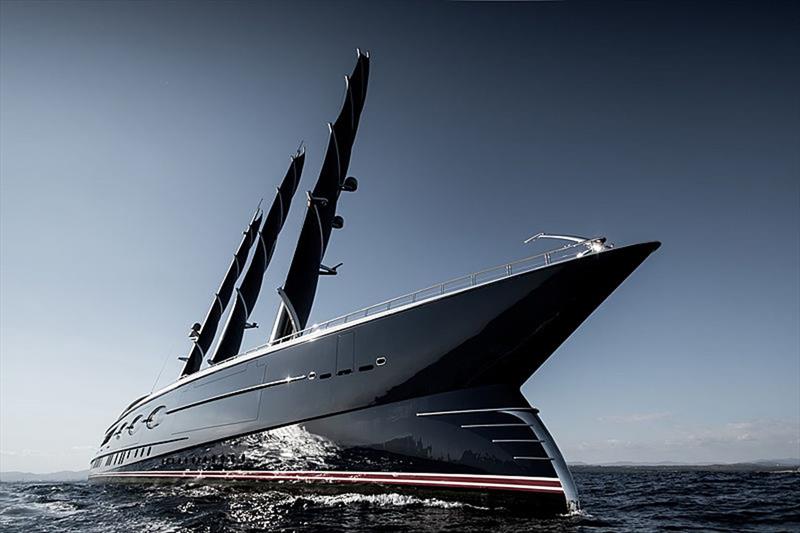 Oceanco Black Pearl photo copyright Tom Van Oossanen taken at  and featuring the Power boat class