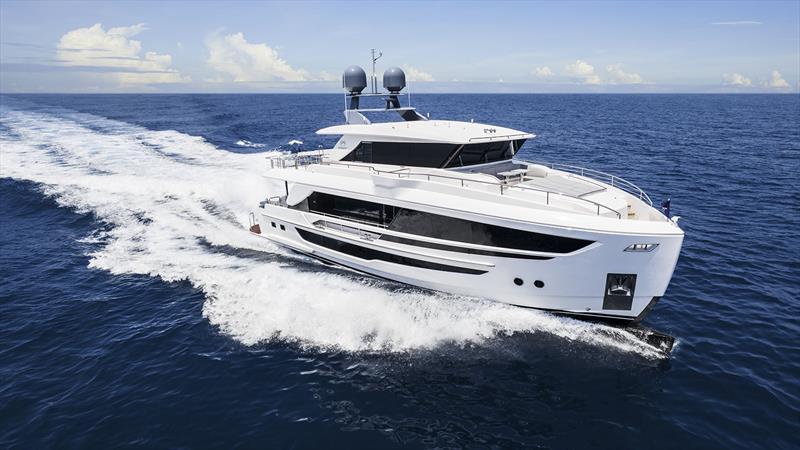 Horizon FD80 photo copyright Horizon Yachts taken at  and featuring the Power boat class