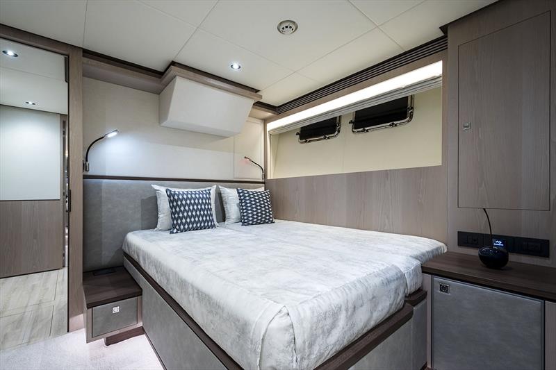 Horizon FD80 - Starboard VIP stateroom photo copyright Horizon Yachts taken at  and featuring the Power boat class