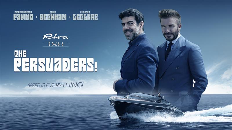Riva The Persuaders photo copyright Armando Testa Studios Luca Grafner taken at  and featuring the Power boat class