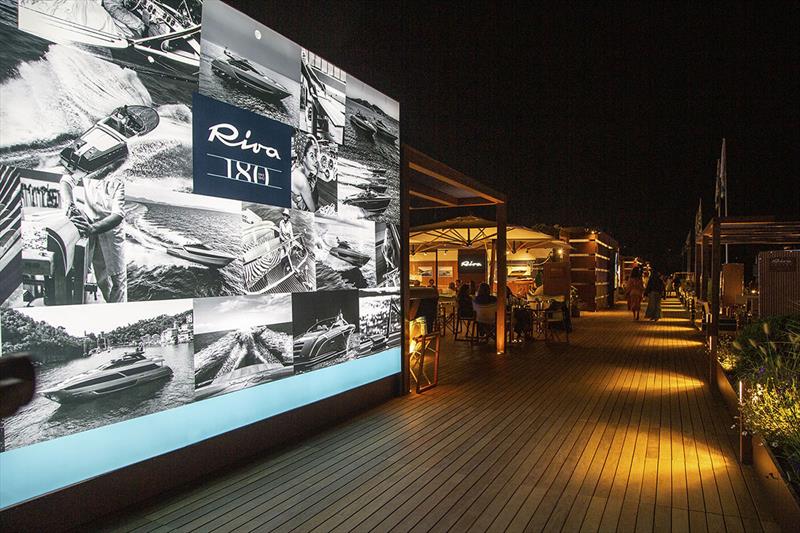 Riva Lounge on the Waterfront in Porto Cervo photo copyright Riva Yacht taken at  and featuring the Power boat class