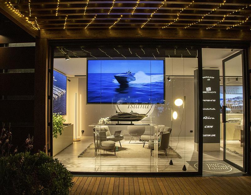 Riva Lounge on the Waterfront in Porto Cervo - photo © Riva Yacht