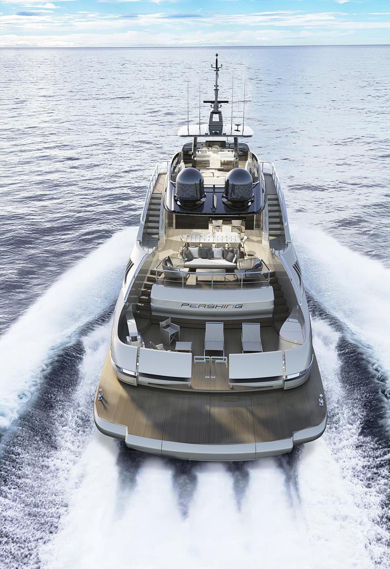 Pershing GTX116 photo copyright Ferretti Group taken at  and featuring the Power boat class