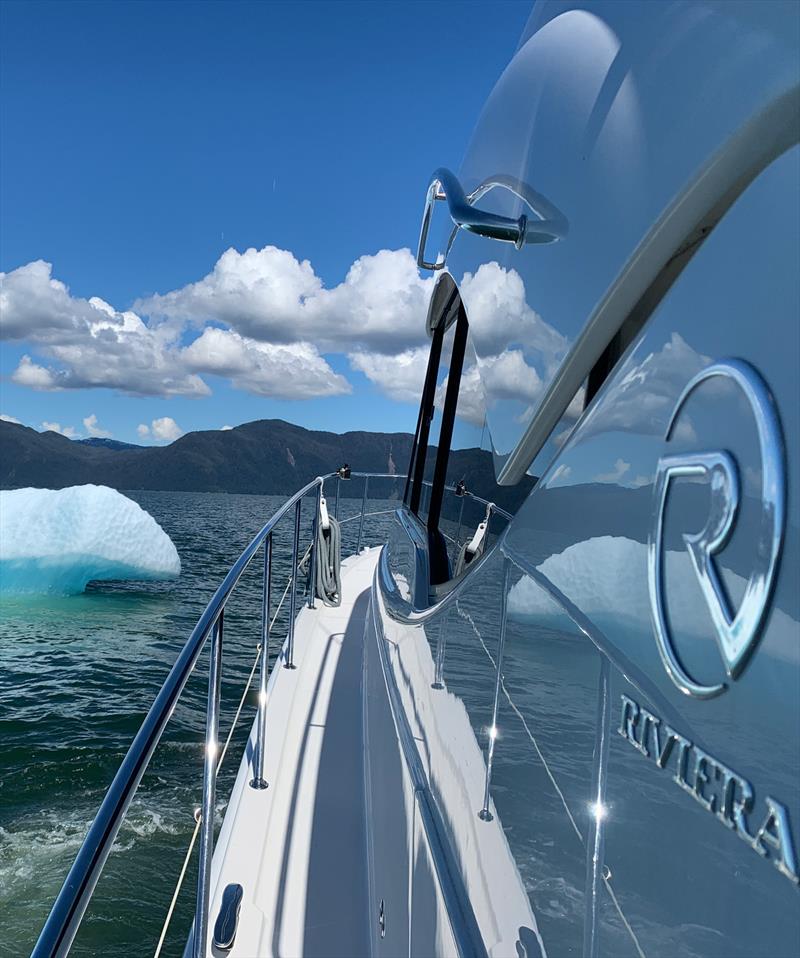 From home port in Seattle to the untouched Alaskan wilderness, The Luff Boat opens a world of adventure for Travis and Leah Holt photo copyright Riviera Australia taken at  and featuring the Power boat class