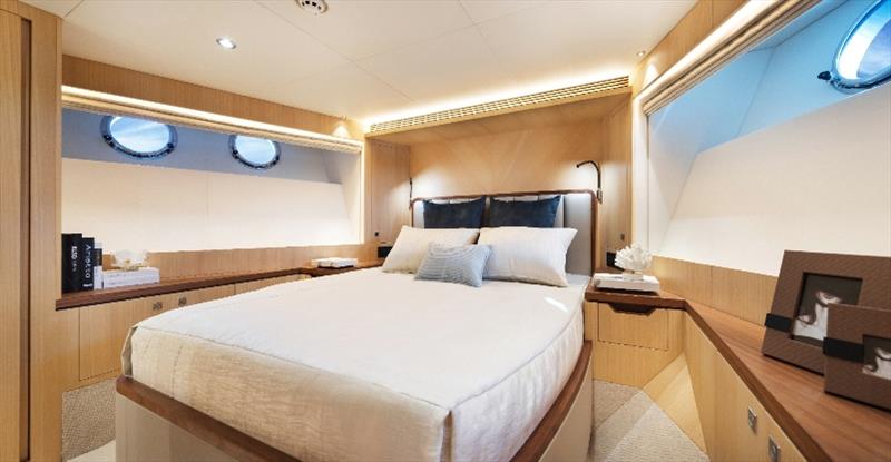 Horizon FD80 - Fwd. VIP Stateroom photo copyright Horizon Yachts taken at  and featuring the Power boat class