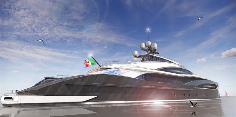 ISA Sportiva 66 meters photo copyright ISA Yachts taken at  and featuring the Power boat class