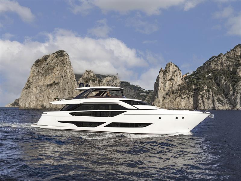 Ferretti Yachts 860 photo copyright Ferretti Yachts taken at  and featuring the Power boat class