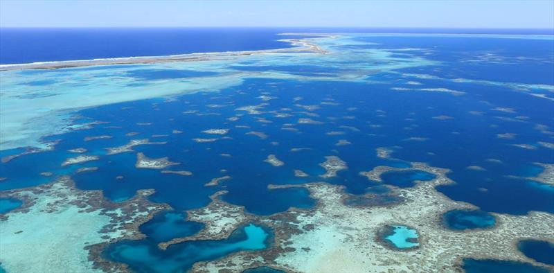 Clear turquoise waters draw many a mariner to the archipelago, but one must navigate with care through the shallow reef system - photo © Riviera Australia