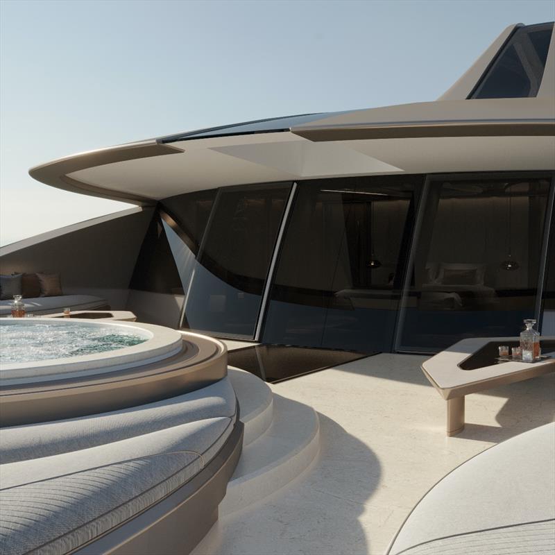 Slice, 85-metre yacht concept photo copyright Feadship taken at  and featuring the Power boat class