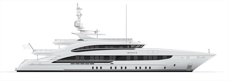 Project Aura 19650 - 50m Steel Aluminium Superyacht photo copyright Heesen Yachts taken at  and featuring the Power boat class