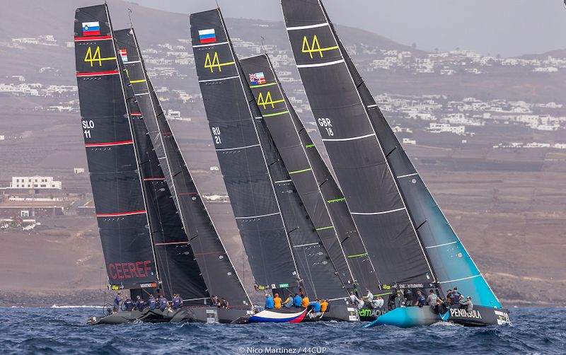 44Cup Calero Marinas Lanzarote photo copyright Martinez Studio / RC44 Class taken at  and featuring the RC44 class