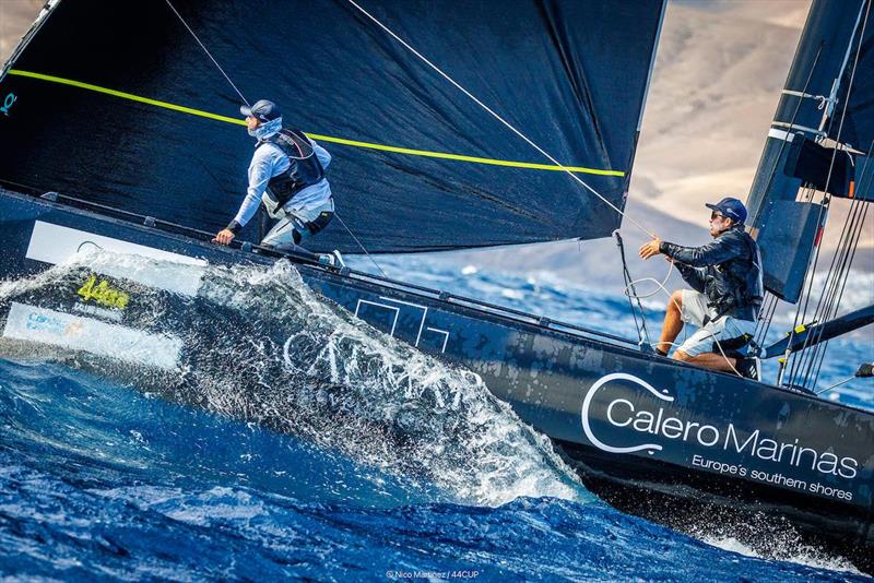 Daniel Calero's team includes round the world champions and Olympians photo copyright Nico Martinez / 44Cup taken at  and featuring the RC44 class