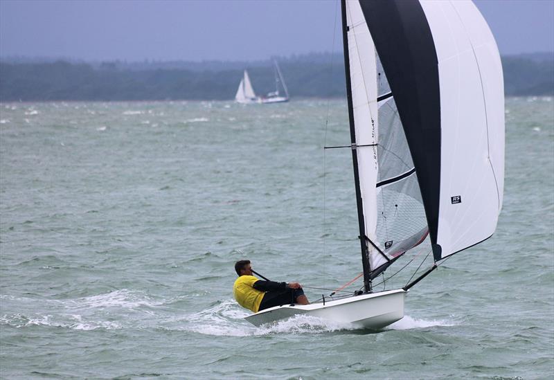 Cowes Dinghy Week 2017 photo copyright Chris Evans taken at Gurnard Sailing Club and featuring the RS100 class