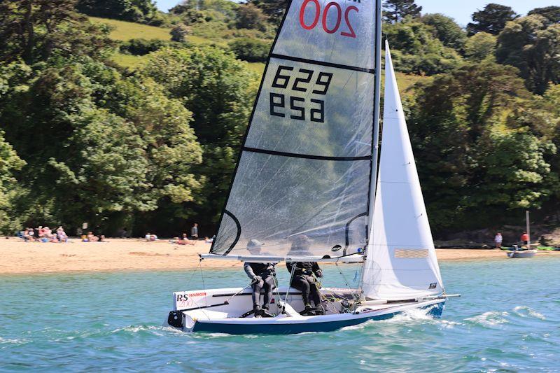 Salcombe YC Sailing Club Series race 7 photo copyright Lucy Burn taken at Salcombe Yacht Club and featuring the RS200 class
