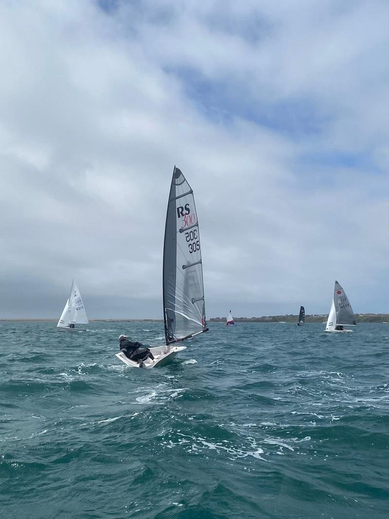 RS300s at the Weymouth Dinghy Regatta photo copyright Liz Austin taken at Weymouth & Portland Sailing Academy and featuring the RS300 class