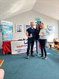Winners Edd Whitehead and Karen Oldale in the Sailing Chandlery RS400 Southern Tour at Bristol Corinthian