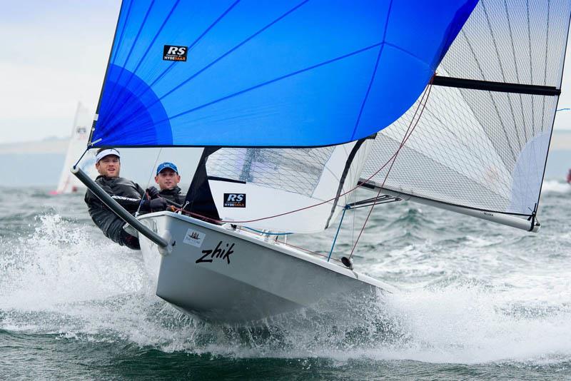 Alex Barry and Richard Leonard win the RS400 Irish Southern Championship at Cork Dinghy Fest 2017 photo copyright Robert Bateman taken at Royal Cork Yacht Club and featuring the RS400 class
