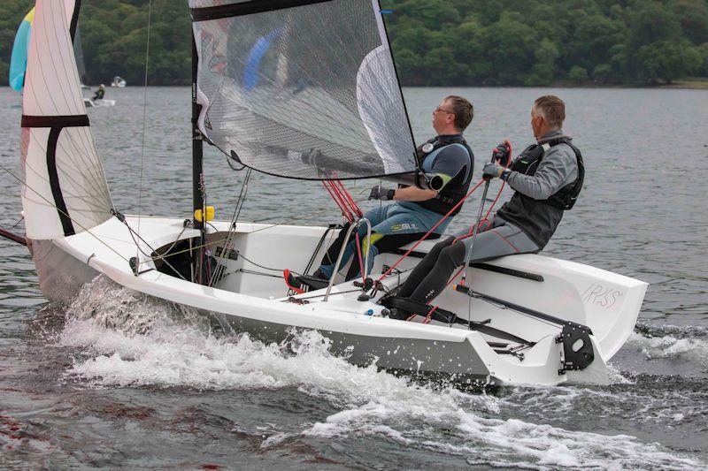 Richard Catchpole and Gary Coop consistent as ever - Lord Birkett Memorial Trophy at Ullswater photo copyright Tim Olin / www.olinphoto.co.uk taken at Ullswater Yacht Club and featuring the RS400 class