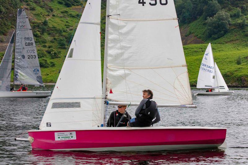 Alistair Coates and Ben Tylecote showing that old boats and sails are still competitive - Lord Birkett Memorial Trophy at Ullswater photo copyright Tim Olin / www.olinphoto.co.uk taken at Ullswater Yacht Club and featuring the RS400 class