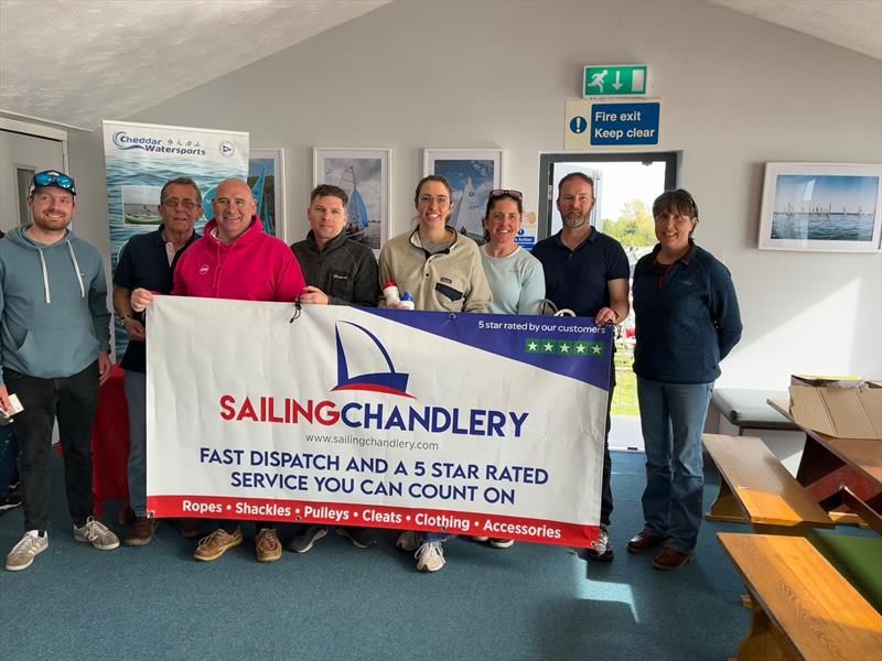 Winners in the Sailing Chandlery RS400 Southern Tour at Bristol Corinthian photo copyright RS Class Association taken at Bristol Corinthian Yacht Club and featuring the RS400 class
