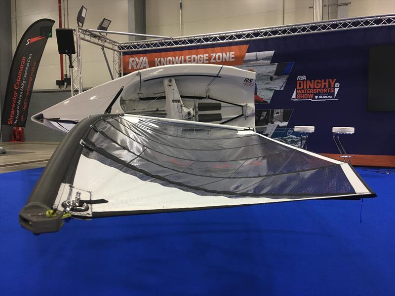 It's easy to learn how the rig controls affect sail shape at the RYA Dinghy & Watersports Show photo copyright Magnus Smith taken at RYA Dinghy Show and featuring the RS400 class
