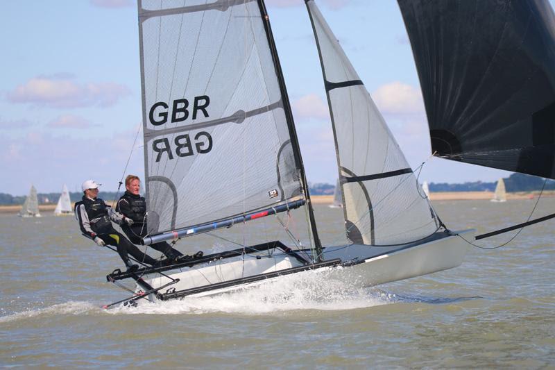 Learning & Skills Solutions Pyefleet Week 2018 - Day 2 photo copyright William Stacey taken at Brightlingsea Sailing Club and featuring the RS800 class