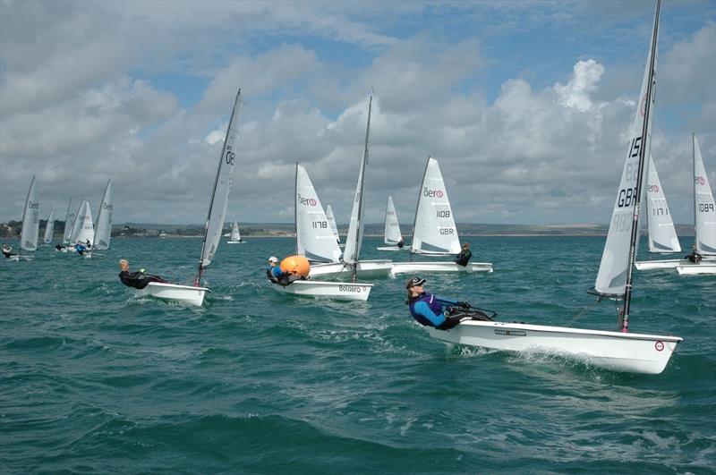 Nearly 30 RS Aeros at the pre-Nationals coaching day - photo © Paul Robson