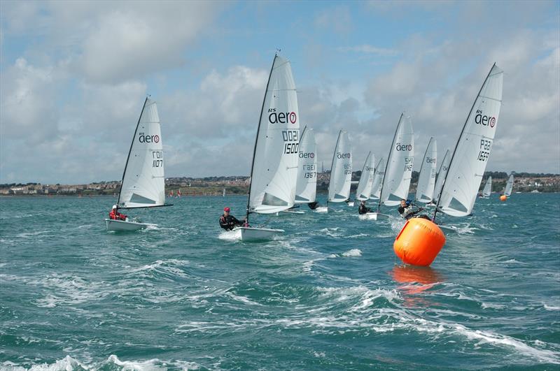 Action from the RS Aero Nationals at Weymouth - photo © Paul Robson