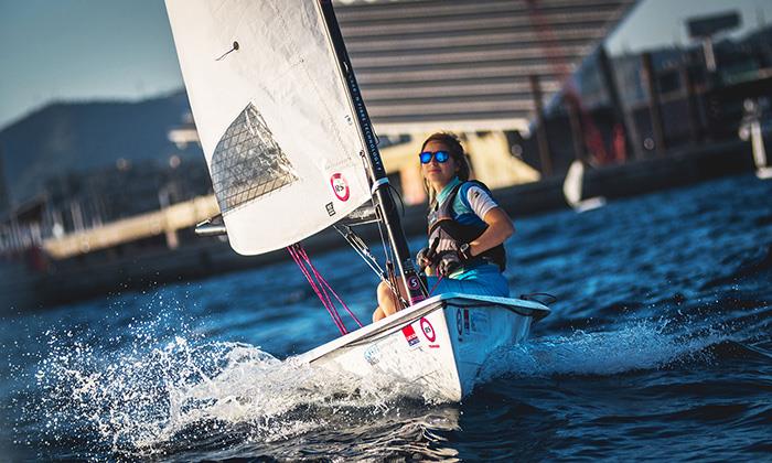 RS Aeros sail beautifully upwind. One designed for class racing they are great to race in mixed fleets against traditional NZ classes like J14s and 3.7s photo copyright Paul Wyeth taken at Wakatere Boating Club and featuring the  class