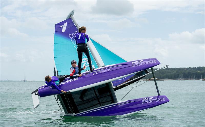 Rooster announced as Official Technical Clothing Provider to the Sail GP Inspire Programme photo copyright Thomas Lovelock for SailGP taken at  and featuring the RS CAT16 class