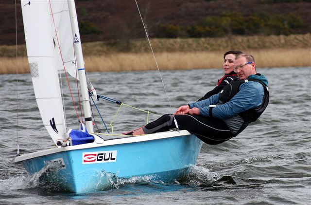 The weather and wind threws everything at the 33 Frensham Frenzy competitors photo copyright Jackie Lawton taken at Frensham Pond Sailing Club and featuring the RS200 class