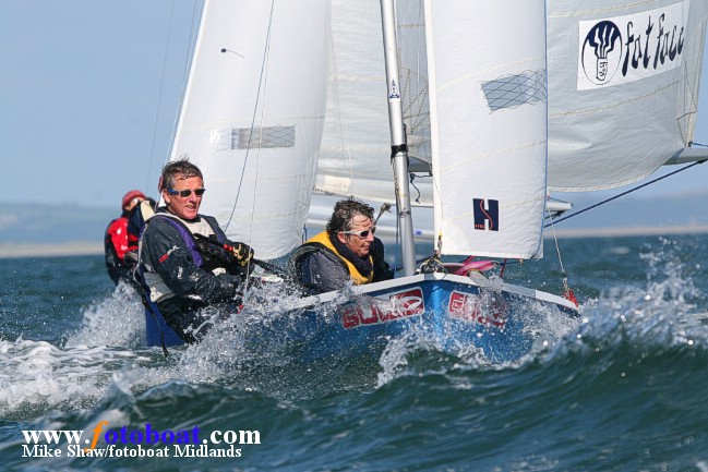 Action from the National Championships 2007 photo copyright Mike Shaw / www.fotoboat.com taken at Tenby Sailing Club and featuring the RS200 class
