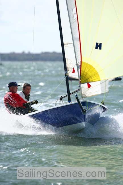 Day 3 of Poole Week sees the good conditions continue photo copyright David Harding / www.sailingscenes.co.uk taken at Poole Yacht Club and featuring the RS400 class
