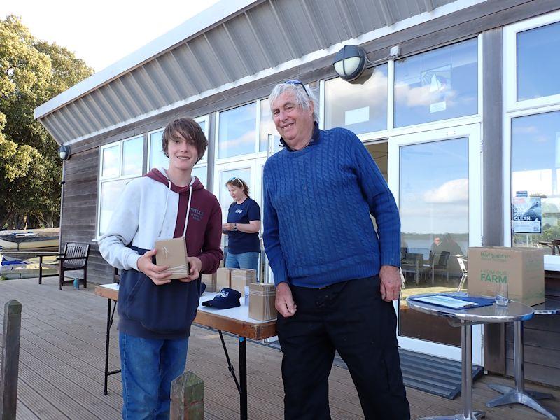 Jack Wilson wins the Tera Pro fleet - Topper and RS Tera open meeting at Starcross photo copyright Helen Scott taken at Starcross Yacht Club and featuring the RS Tera class