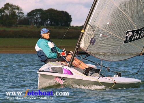 Great conditions for the Gul RS Vareo Inlands at Rutland photo copyright Mike Shaw / www.fotoboat.com taken at Rutland Sailing Club and featuring the RS Vareo class