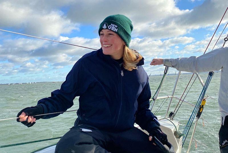 British Keelboat Academy 2022 recruit Jasmine Boote photo copyright BKA taken at  and featuring the  class