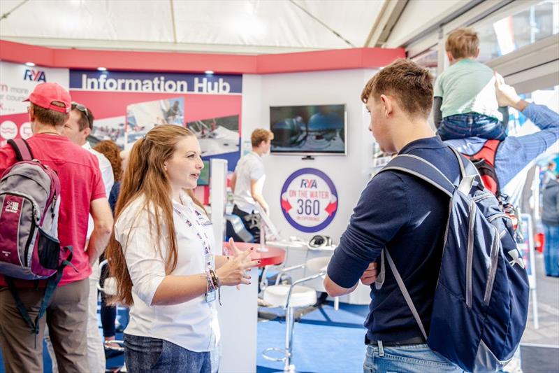 Expert advice from the RYA at Southampton International Boat Show photo copyright RYA taken at Royal Yachting Association and featuring the  class