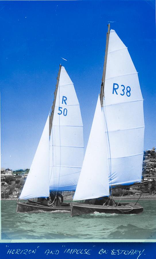 Horizon R50 and Impulse R38 photo copyright Mander Family Archives taken at Pleasant Point Yacht Club and featuring the  class