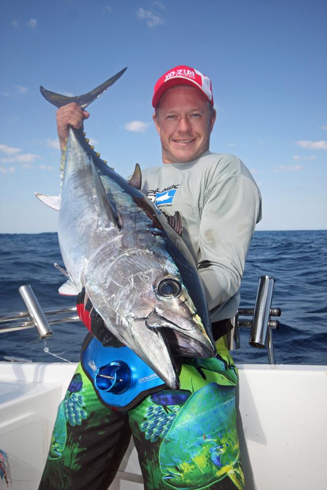 If you use the right terminal tackle, Tuna like this model will be no problem. © Jarrod Day